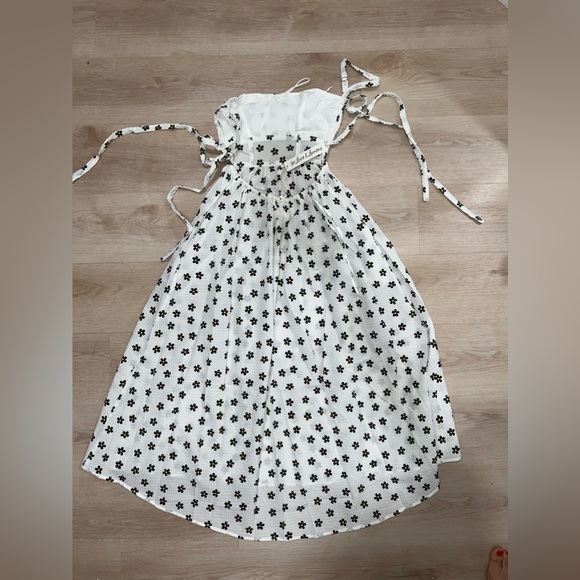 NWT For Love & Lemons Brenda Floral Midi Dress Size M - Picture 7 of 9